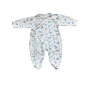 Kissy Kissy Pima Cotton Dinosaur Footie